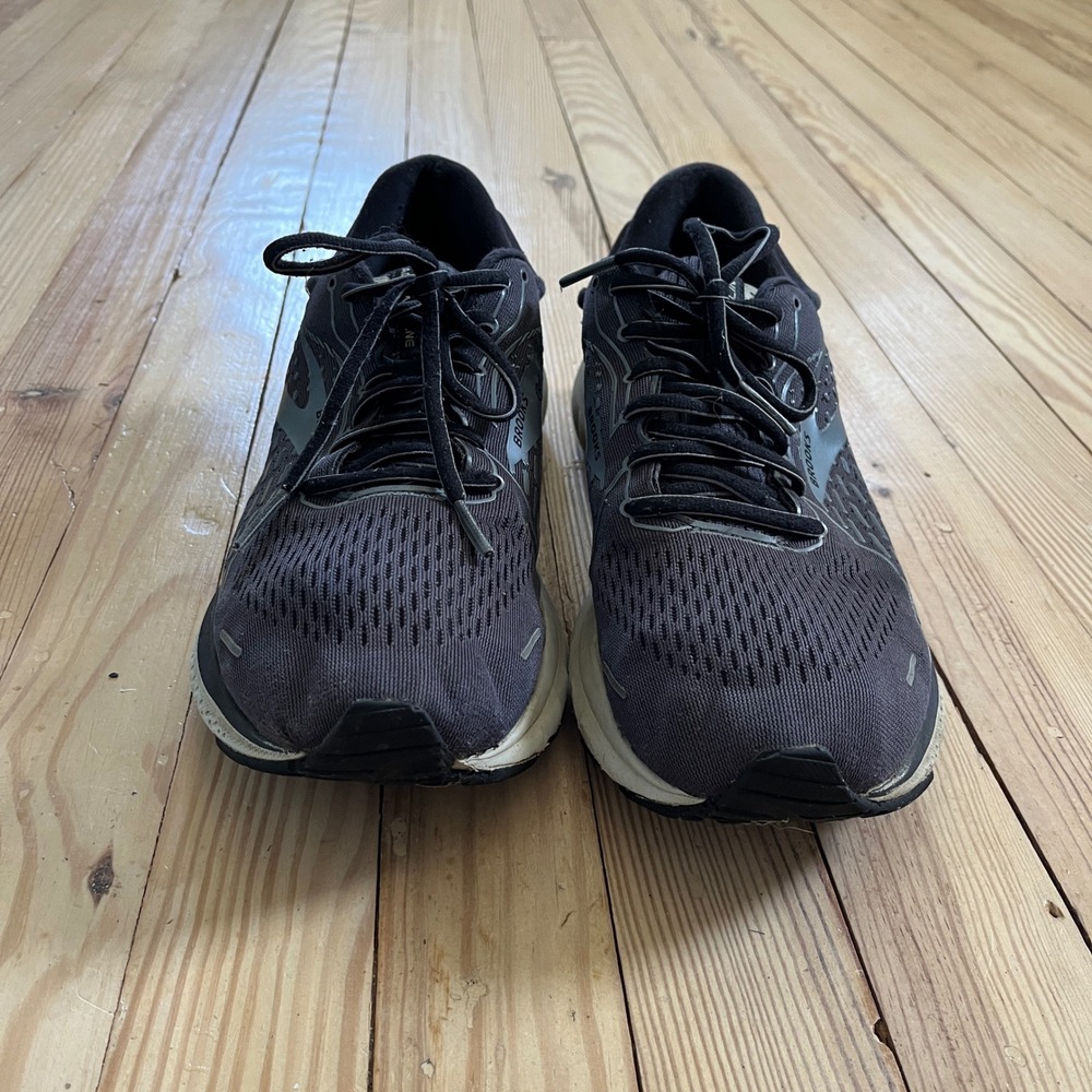 Brooks Adrenaline GTS 21 Mens Running Shoes Black Grey 1103491D093 Size 10.5 - Picture 2 of 10